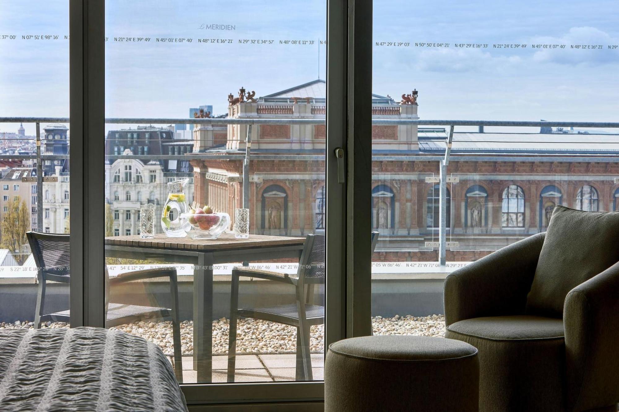 Le Meridien Βιέννη Εξωτερικό φωτογραφία View from a suite